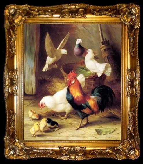 framed  unknow artist Poultry 131, ta009-2